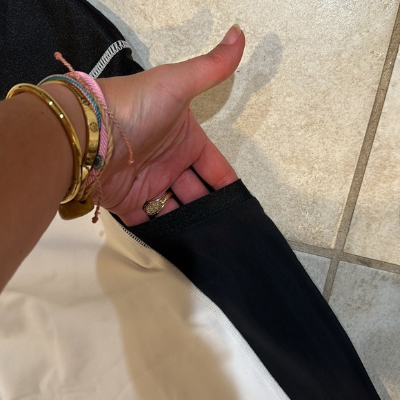 NWT! Fabletics Mika White High Rise Powerhold Mesh Insert Pocket Leggings 3X - Picture 8 of 11